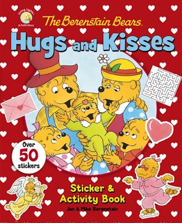 Cover image for The Berenstain Bears Hugs and Kisses Sticker and Activity Book, isbn: 9780310753827