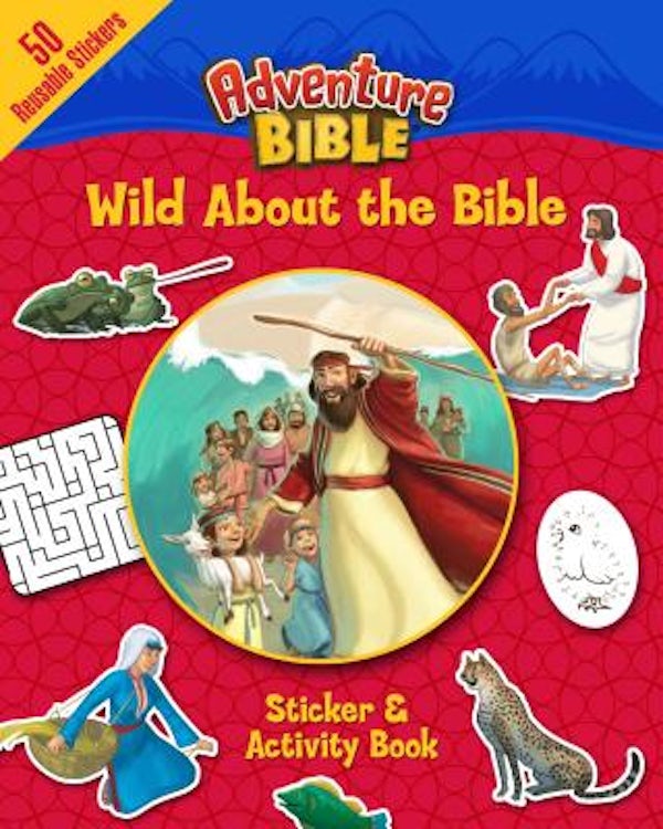 Cover image for Wild about the Bible Sticker and Activity Book, isbn: 9780310754053