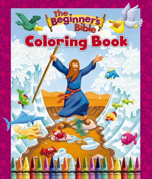 Cover image for The Beginner's Bible Coloring Book, isbn: 9780310759553