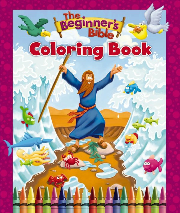 Cover image for The Beginner's Bible Coloring Book, isbn: 9780310759553