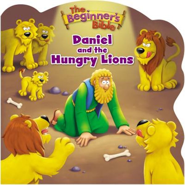 Cover image for The Beginner's Bible Daniel and the Hungry Lions, isbn: 9780310759898