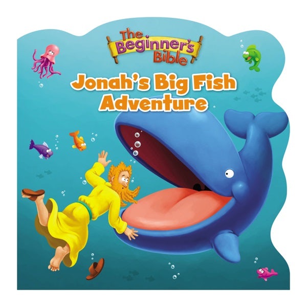 Cover image for The Beginner's Bible Jonah's Big Fish Adventure, isbn: 9780310759942