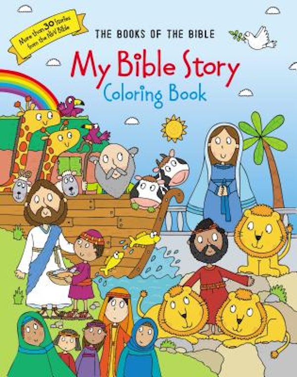 Cover image for My Bible Story Coloring Book, isbn: 9780310761068