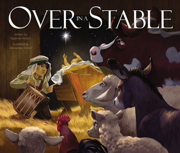 Cover image for Over in a Stable, isbn: 9780310761129