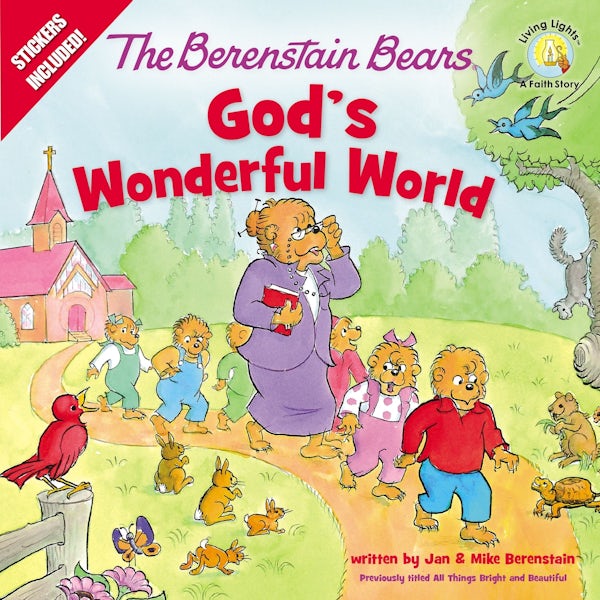Cover image for The Berenstain Bears God's Wonderful World, isbn: 9780310762010