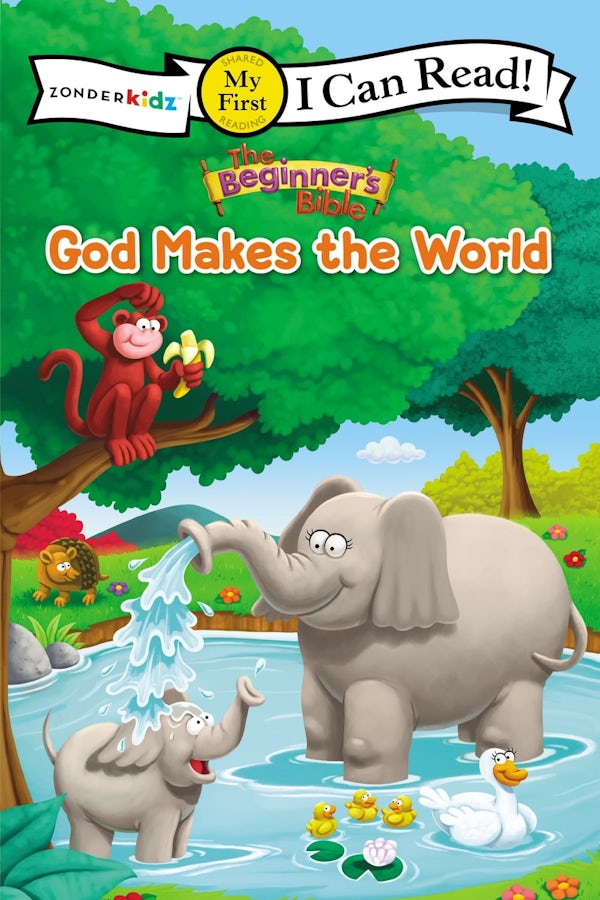 Cover image for The Beginner's Bible God Makes the World, isbn: 9780310764649