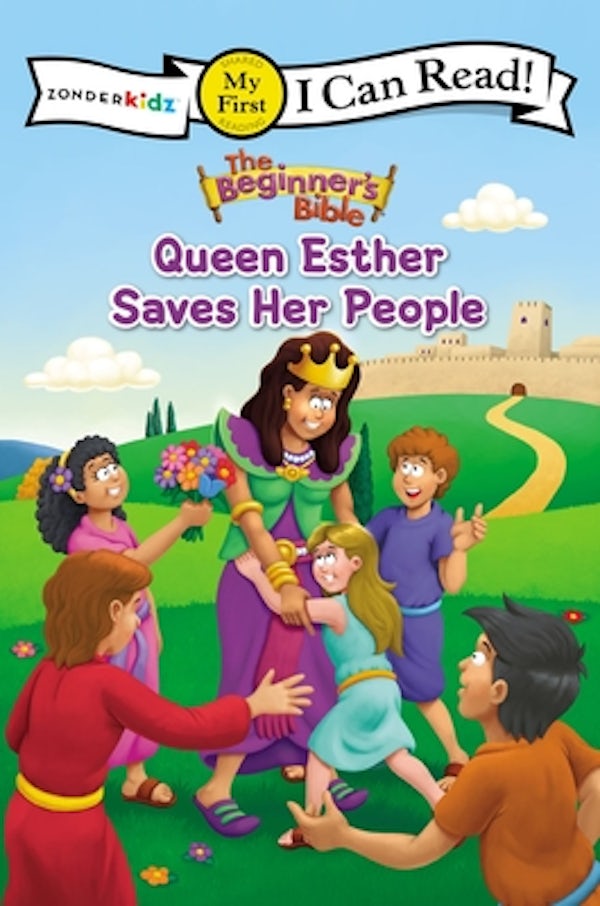 Cover image for The Beginner's Bible Queen Esther Saves Her People, isbn: 9780310764786