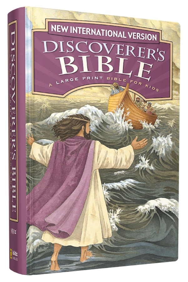 Cover image for Niv, Discoverer's Bible, Large Print, Hardcover, isbn: 9780310764922