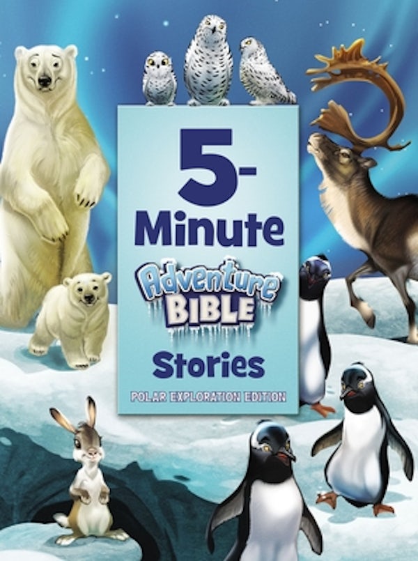 Cover image for 5-Minute Adventure Bible Stories, isbn: 9780310765363