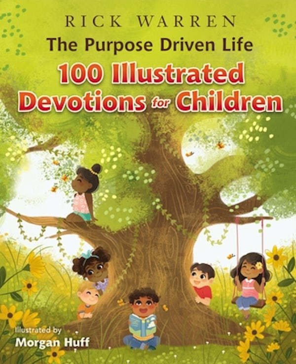 Cover image for The Purpose Driven Life 100 Illustrated Devotions for Children, isbn: 9780310766742