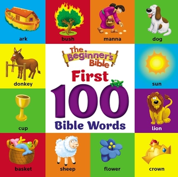 Cover image for The Beginner's Bible First 100 Bible Words, isbn: 9780310766858