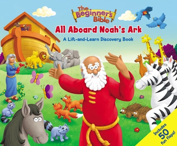 Cover image for The Beginner's Bible: All Aboard Noah's Ark, isbn: 9780310768678