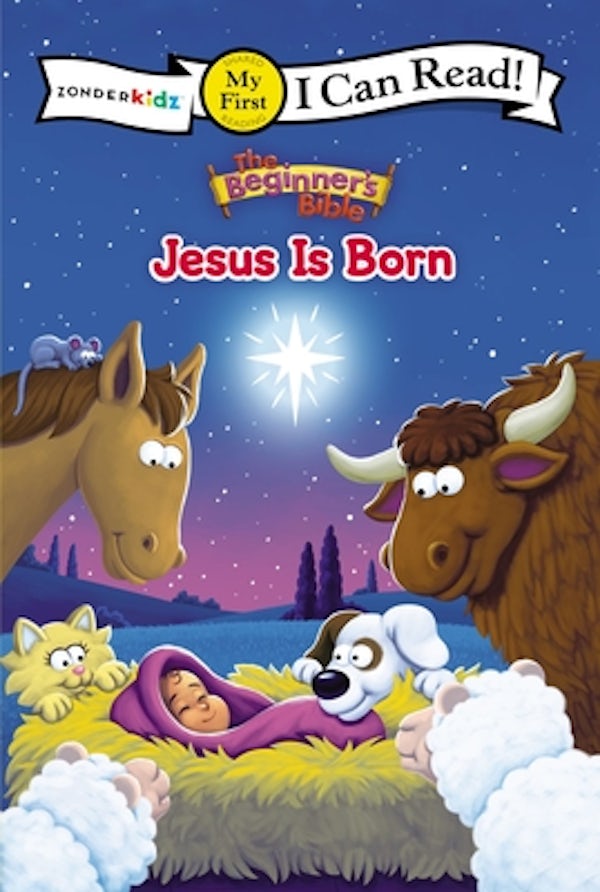 Cover image for The Beginner's Bible Jesus Is Born, isbn: 9780310769279