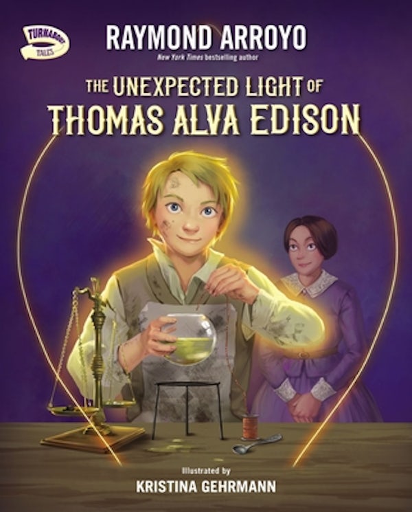 Cover image for The Unexpected Light of Thomas Alva Edison, isbn: 9780310799238