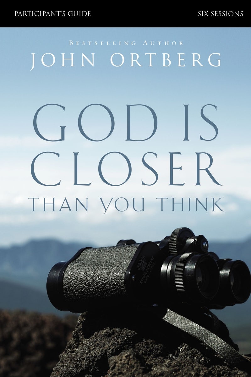Cover image for God Is Closer Than You Think Bible Study Participant's Guide, isbn: 9780310823391