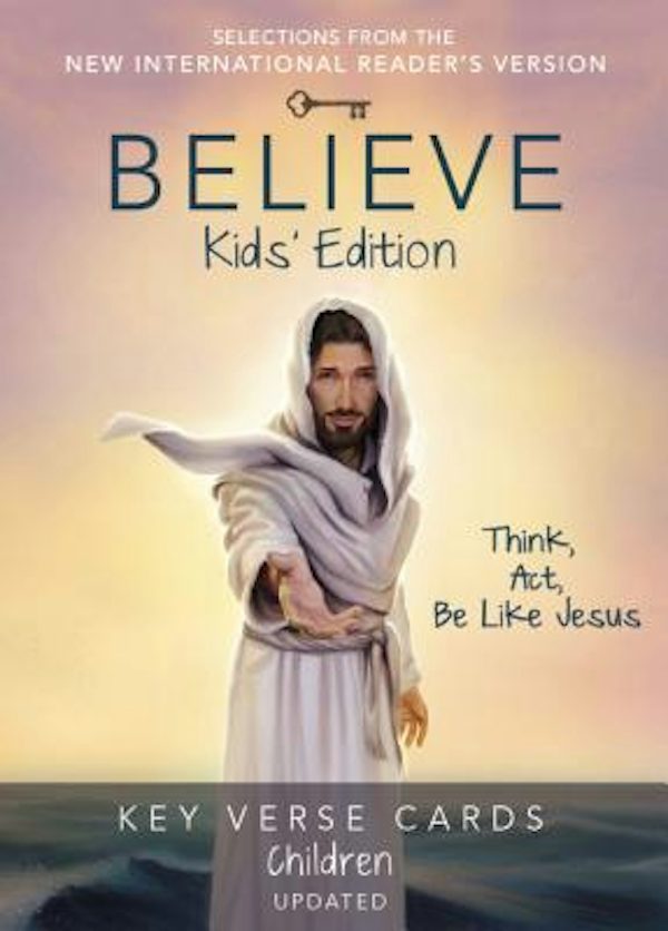 Cover image for Believe Key Verse Cards: Children, isbn: 9780310886457