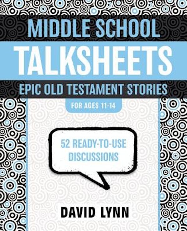 Cover image for Middle School Talksheets, Epic Old Testament Stories, isbn: 9780310889298