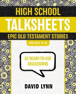 Cover image for High School Talksheets, Epic Old Testament Stories, isbn: 9780310889359