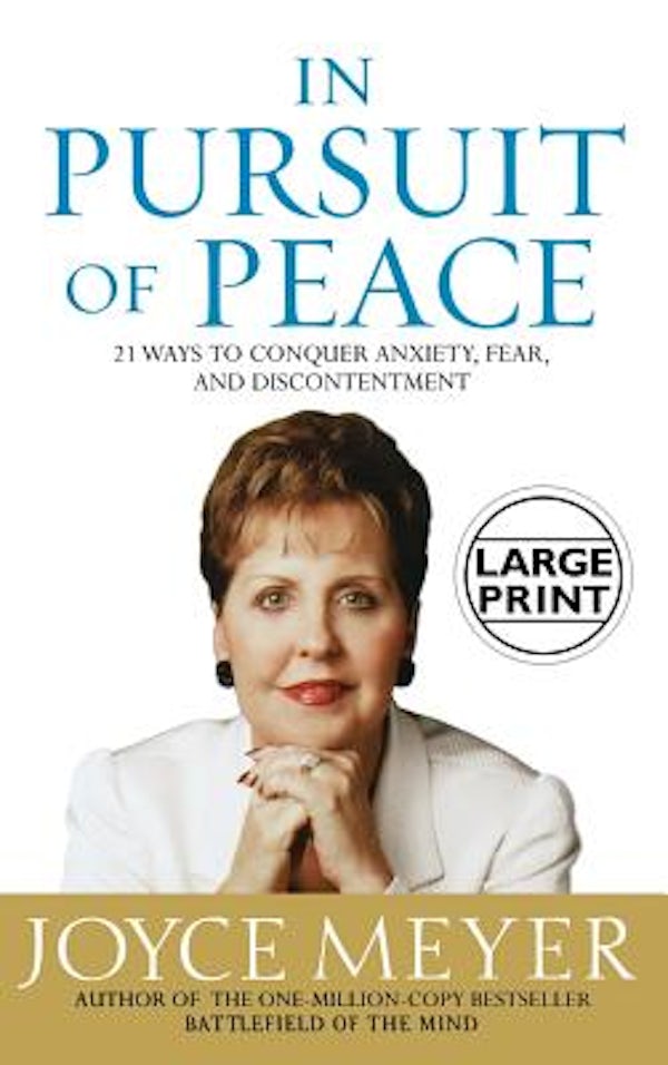 Cover image for In Pursuit of Peace, isbn: 9780446577359