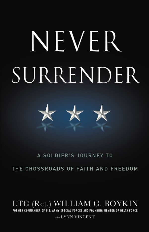 Cover image for Never Surrender, isbn: 9780446583220