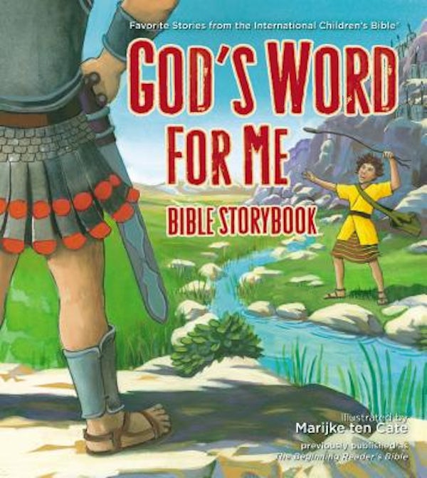Cover image for God's Word for Me Bible Storybook, isbn: 9780529104021