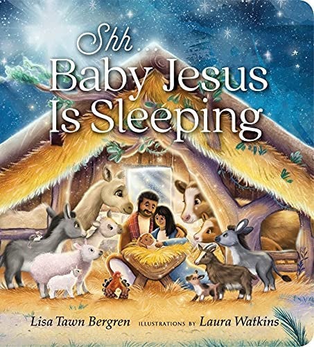 Cover image for Shh... Baby Jesus Is Sleeping, isbn: 9780593232927