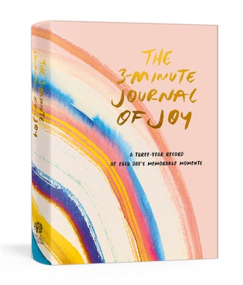 Cover image for The 3-Minute Journal of Joy, isbn: 9780593578230