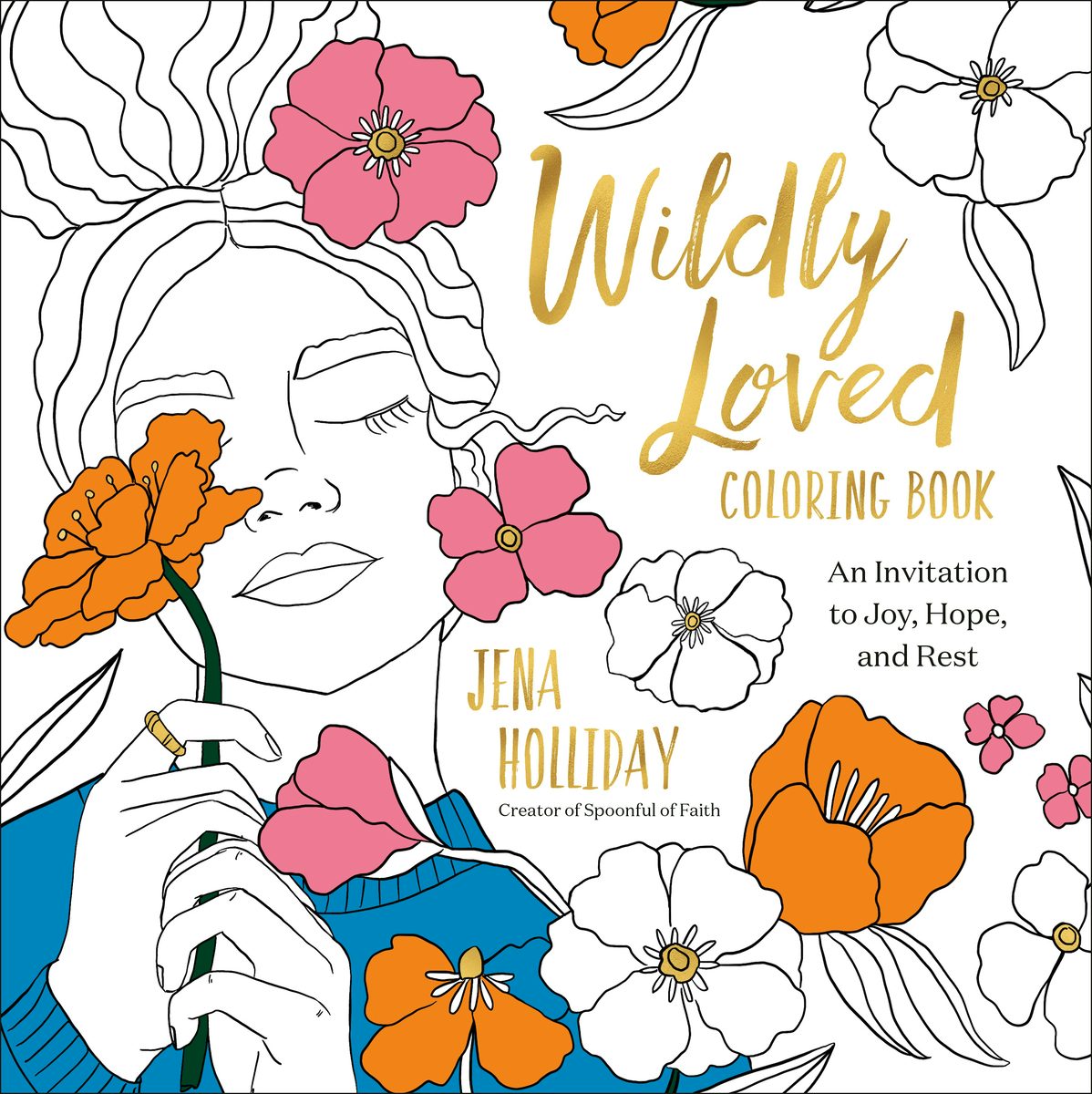 Cover image for Wildly Loved Coloring Book, isbn: 9780593581506