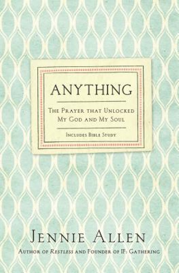 Cover image for Anything, isbn: 9780718037208