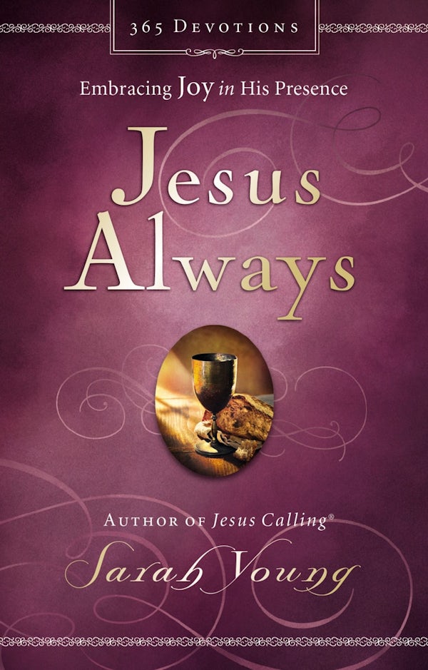 Cover image for Jesus Always, Padded Hardcover, with Scripture References, isbn: 9780718039509
