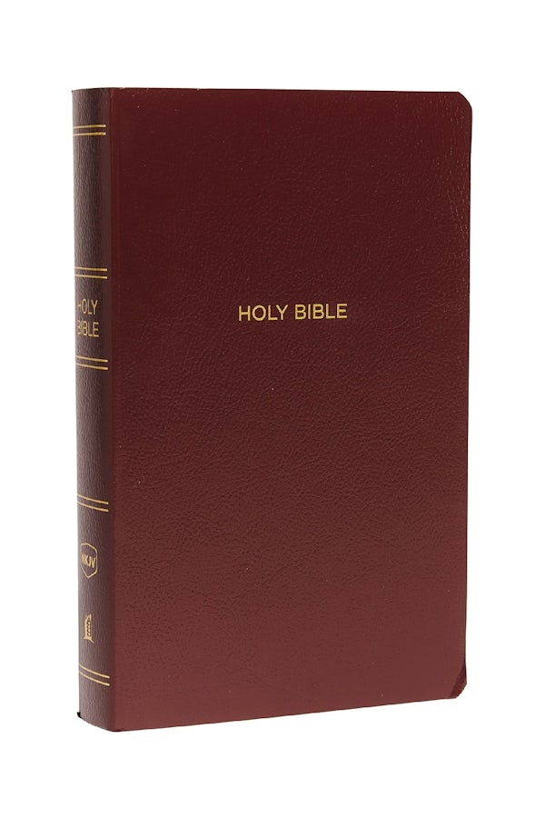 Cover image for NKJV, Gift and Award Bible, Leather-Look, Burgundy, Red Letter Edition, isbn: 9780718075071