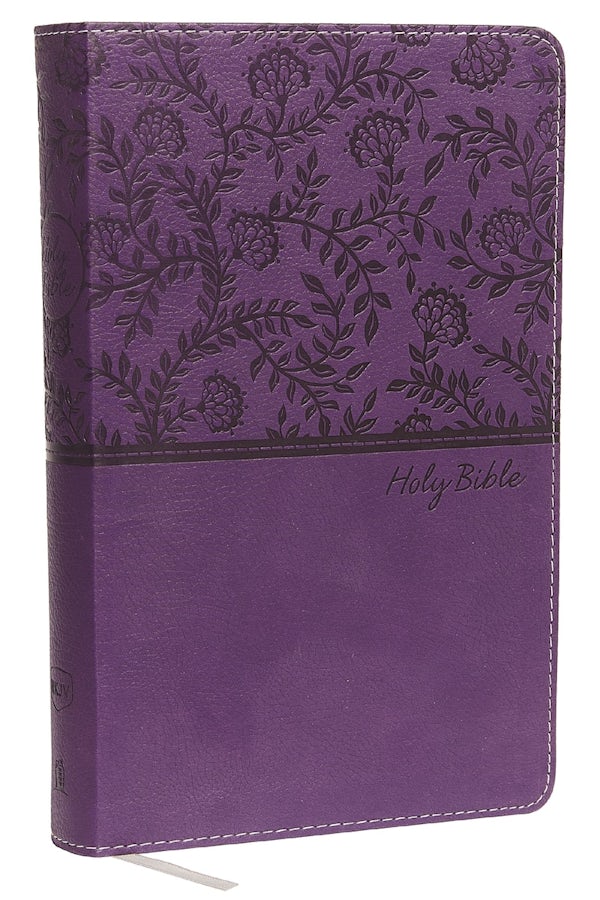 Cover image for NKJV, Deluxe Gift Bible, Imitation Leather, Purple, Red Letter Edition, isbn: 9780718075262