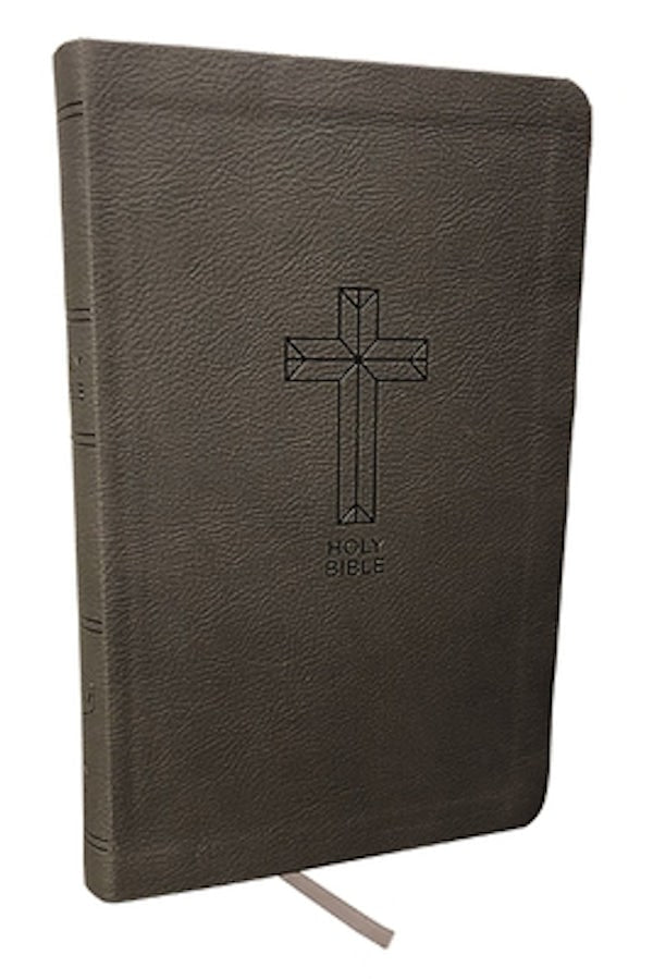 Cover image for NKJV, Value Thinline Bible, Standard Print, Imitation Leather, Black, Red Letter Edition, isbn: 9780718075422