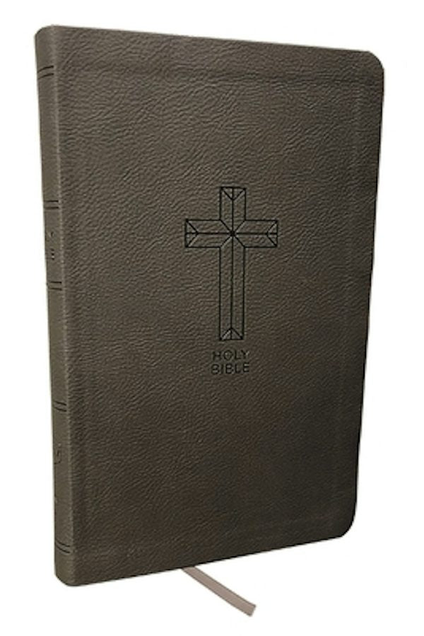 Cover image for NKJV, Value Thinline Bible, Standard Print, Imitation Leather, Black, Red Letter Edition, isbn: 9780718075422