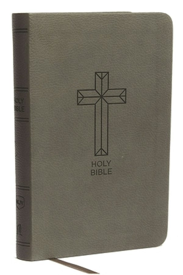 Cover image for NKJV, Value Thinline Bible, Compact, Imitation Leather, Black, Red Letter Edition, isbn: 9780718075521