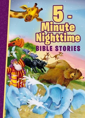 Cover image for 5-Minute Nighttime Bible Stories, isbn: 9780718084523