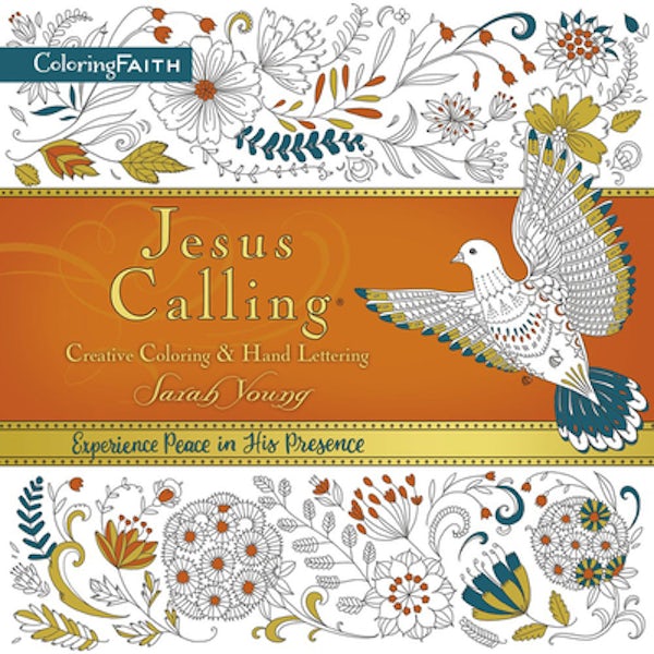 Cover image for Jesus Calling Adult Coloring Book: Creative Coloring and Hand Lettering, isbn: 9780718091262