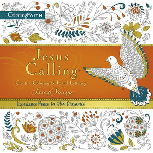 Cover image for Jesus Calling Adult Coloring Book: Creative Coloring and Hand Lettering, isbn: 9780718091262