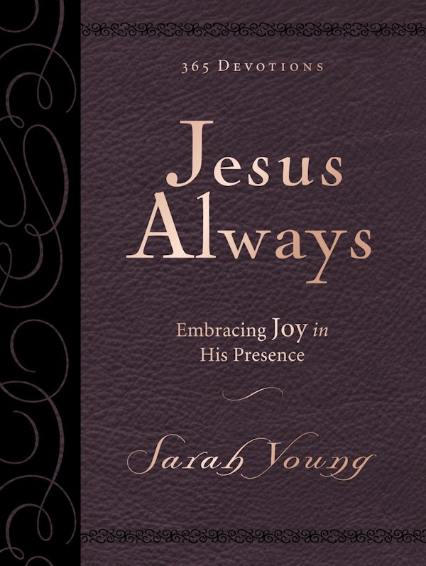 Cover image for Jesus Always, Large Text Leathersoft, with Full Scriptures, isbn: 9780718095413