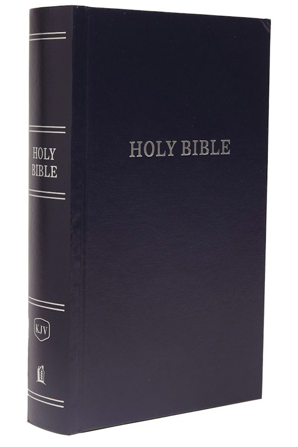 Cover image for KJV, Pew Bible, Large Print, Hardcover, Blue, Red Letter Edition, isbn: 9780718095567