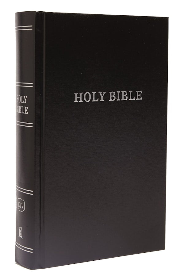 Cover image for KJV, Pew Bible, Large Print, Hardcover, Black, Red Letter Edition, isbn: 9780718096793
