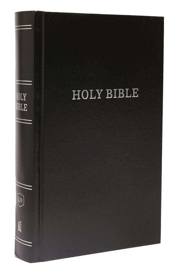 Cover image for KJV, Pew Bible, Large Print, Hardcover, Black, Red Letter Edition, isbn: 9780718096793