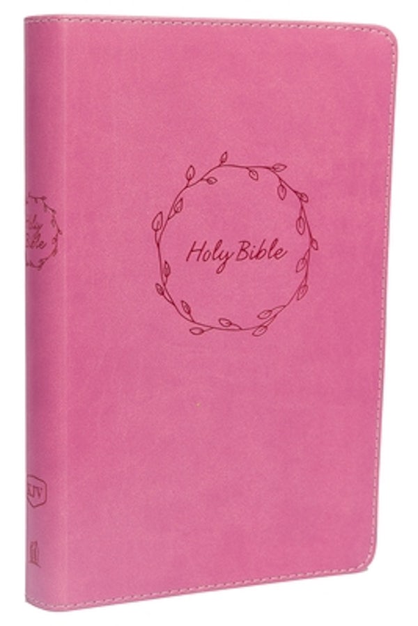 Cover image for KJV, Deluxe Gift Bible, Imitation Leather, Pink, Red Letter Edition, isbn: 9780718097790