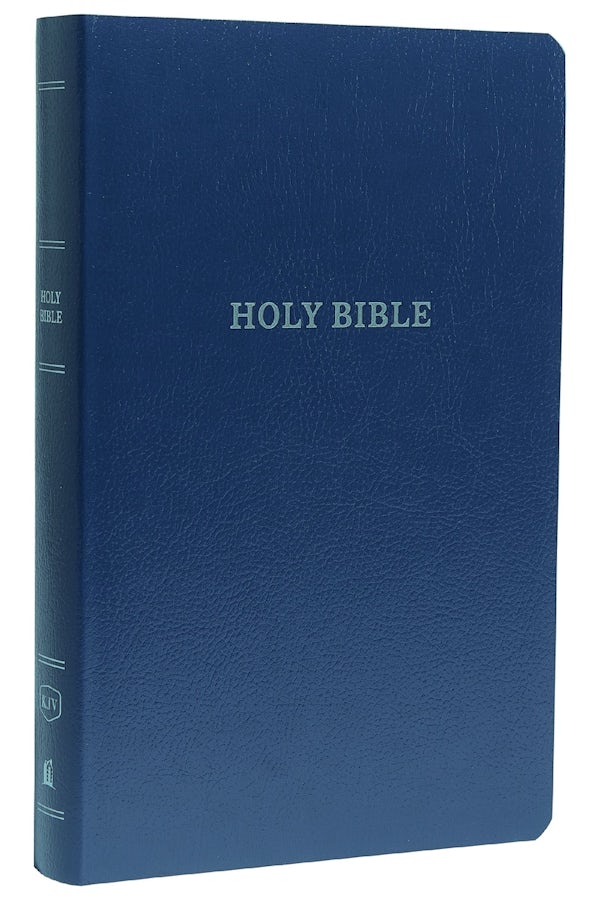 Cover image for KJV, Gift and Award Bible, Imitation Leather, Blue, Red Letter Edition, isbn: 9780718097929