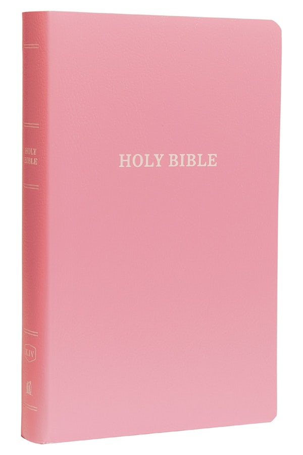 Cover image for KJV, Gift and Award Bible, Imitation Leather, Pink, Red Letter Edition, isbn: 9780718097950