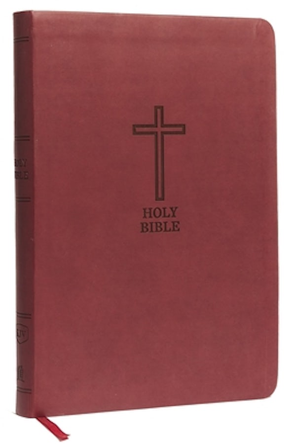 Cover image for KJV, Thinline Bible, Large Print, Imitation Leather, Red Letter Edition, isbn: 9780718098056