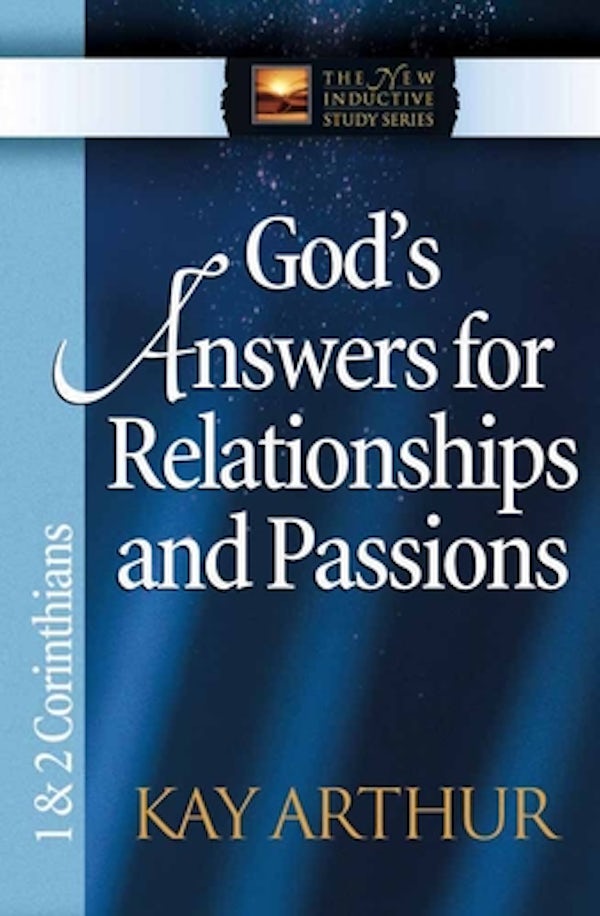 Cover image for God's Answers for Relationships and Passions, isbn: 9780736908016