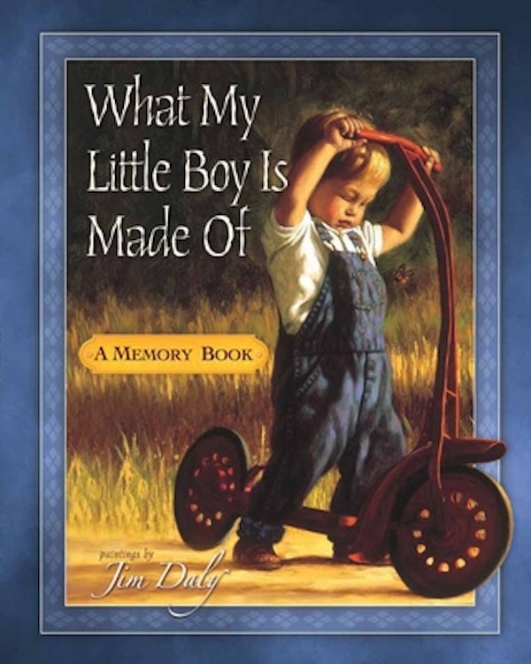 Cover image for What My Little Boy Is Made of, isbn: 9780736914468
