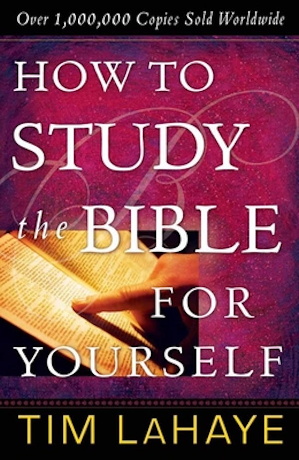 Cover image for How to Study the Bible for Yourself, isbn: 9780736916967