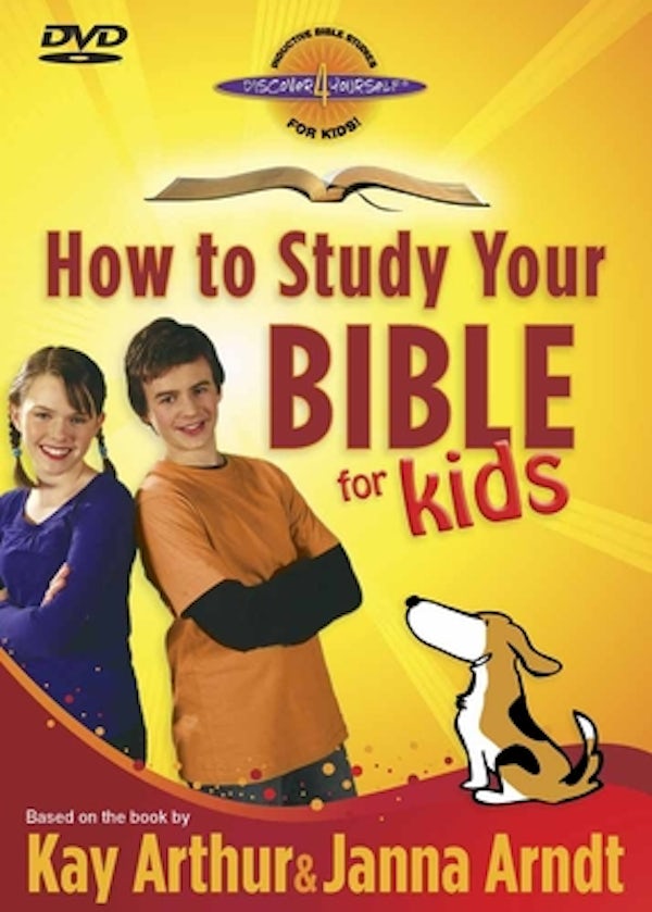 Cover image for How to Study Your Bible for Kids DVD, isbn: 9780736926119